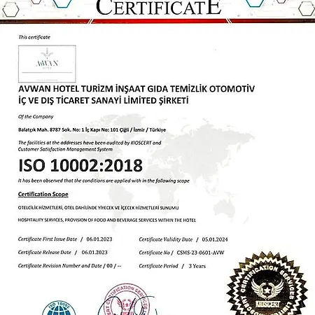 Avwan Cigli 4* Esmirna